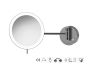 Sanco LED Cosmetic mirrors LED Καθρέπτης μεγεθυντικός x3 usb charging PVD gun metal βουρτσιστό MRLED-905-PVD-05BR