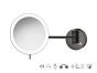 Sanco LED Cosmetic mirrors LED Καθρέπτης μεγεθυντικός x3 usb charging PVD gun metal γυαλιστερό MRLED-905-PVD-05PL