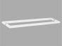 Sanco Glass Door Accessories Διπλή Λαβή / Πετσετοθήκη Λευκό ματ SET-GL0715-Μ101