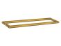 Sanco Glass Door Accessories Διπλή Λαβή / Πετσετοθήκη Μπρονζέ ματ SET-GL0715-Μ25