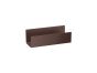 Sanco Shelves Ράφι 30cm Wenge ανάγλυφο SH-0502-W30-Α75
