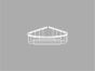 Sanco Shower Baskets Γωνιακή Θήκη Μόκα ματ 00008-M103