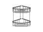 Sanco Shower Baskets Διπλή γωνιακή Θήκη Χρώμιο 00009-Α03