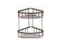 Sanco Shower Baskets Διπλή γωνιακή Θήκη Χρώμιο 00009-Α03