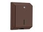 Sanco Tissue Dispensers Θήκη για χειροπετσέτες (AISI 304) Μόκα ματ 00099-M103