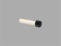 Sanco Bath Robe Hook & Door Stop Επιτοίχιο Στοπ πόρτας Σκούρο γραφίτη 00251-122