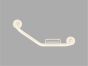 Sanco Grab-bars Λαβή Τύπου V Με Σαπ/κη Μαύρο ματ 00401-Μ116