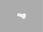 Sanco Bath Robe Hook & Door Stop Μονό Άγκιστρο Μόκα ματ 00671-M103