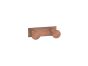 Sanco Bath Robe Hook & Door Stop Διπλό Άγκιστρο Μόκα ματ 00682-M103