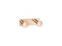 Sanco Bath Robe Hook & Door Stop Διπλό Άγκιστρο Μόκα ματ 00682-M103