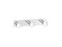 Sanco Bath Robe Hook & Door Stop Τριπλό Άγκιστρο Μόκα ματ 00683-M103
