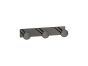 Sanco Bath Robe Hook & Door Stop Τριπλό Άγκιστρο Μόκα ματ 00683-M103
