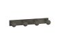 Sanco Bath Robe Hook & Door Stop Τετραπλό άγκιστρο Μόκα ματ 00684-M103