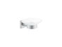 Sanco Iconic Soap Dish Μαύρο ματ 26702-Μ116