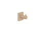 Sanco Iconic Single Bath Robe Hook Μαύρο ματ 26728-Μ116