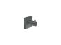 Sanco Iconic Single Bath Robe Hook Μαύρο ματ 26728-Μ116
