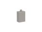 Sanco Bathroom Set Cosmetic Box Χρώμιο 80102-Α03