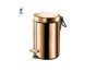 Sanco Waste Bins Χαρτοδοχείο 3 lt Soft Close (AISI 304) Σκούρο μπρονζέ ματ 90603-DM25
