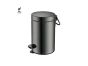 Sanco Waste Bins Χαρτοδοχείο 3 lt Soft Close (AISI 304) Σκούρο μπρονζέ ματ 90603-DM25