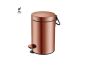 Sanco Waste Bins Χαρτοδοχείο 3 lt Soft Close (AISI 304) Σκούρο μπρονζέ ματ 90603-DM25