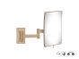 Sanco Cosmetic mirrors Μεγεθυντικός καθρέπτης x3 (Διπλό βραχίονα) Μπρονζέ ματ MR-301-Μ25