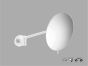 Sanco Cosmetic mirrors Μεγεθυντικός καθρέπτης x3 Μόκα ματ MR-705-M103