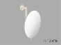 Sanco Cosmetic mirrors Μεγεθυντικός καθρέπτης x5 Μόκα ματ MR-764-M103