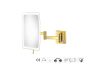 Sanco LED Cosmetic mirrors Μεγεθυντικός καθρέπτης x3 με LED Wenge ανάγλυφο MRLED-301-Α75