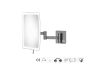 Sanco LED Cosmetic mirrors Μεγεθυντικός καθρέπτης x3 με LED Wenge ανάγλυφο MRLED-301-Α75