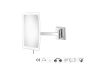 Sanco LED Cosmetic mirrors Μεγεθυντικός καθρέπτης x3 με LED Μπρονζέ ματ MRLED-305-Μ25