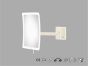 Sanco LED Cosmetic mirrors Μεγεθυντικός καθρέπτης x3 με LED Μπρονζέ ματ MRLED-305-Μ25