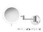 Sanco LED Cosmetic mirrors Μεγεθυντικός καθρέπτης x3 με LED Σκούρο γραφίτη MRLED-701-122