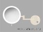 Sanco LED Cosmetic mirrors Μεγεθυντικός καθρέπτης x3 με LED Σκούρο γραφίτη MRLED-701-122