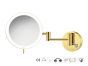 Sanco LED Cosmetic mirrors Μεγεθυντικός καθρέπτης x3 με LED Σκούρο γραφίτη MRLED-701-122