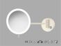 Sanco LED Cosmetic mirrors Μεγεθυντικός καθρέπτης x3 με LED Wenge ανάγλυφο MRLED-705-Α75
