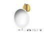 Sanco LED Cosmetic mirrors Μεγεθυντικός καθρέπτης x5 με LED Wenge ανάγλυφο MRLED-764-Α75