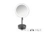 Sanco LED Cosmetic mirrors LED Επικαθήμενος Καθρέπτης μεγεθυντικός x3 Μόκα ματ MRLED-903-M103