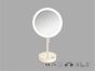 Sanco LED Cosmetic mirrors LED Επικαθήμενος Καθρέπτης μεγεθυντικός x3 Μόκα ματ MRLED-903-M103