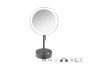 Sanco LED Cosmetic mirrors LED Επικαθήμενος Καθρέπτης μεγεθυντικός x3 Μόκα ματ MRLED-903-M103