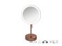 Sanco LED Cosmetic mirrors LED Επικαθήμενος Καθρέπτης μεγεθυντικός x3 Μόκα ματ MRLED-903-M103