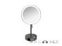 Sanco LED Cosmetic mirrors LED Επικαθήμενος Καθρέπτης μεγεθυντικός x3 Μόκα ματ MRLED-903-M103