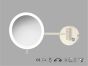 Sanco LED Cosmetic mirrors LED Καθρέπτης μεγεθυντικός x3 usb charging Wenge ανάγλυφο MRLED-905-Α75