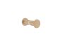 Sanco Glass Door Accessories Διπλό Πόμολο / Άγκιστρο Wenge ανάγλυφο SET-GL0670-Α75