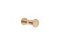 Sanco Glass Door Accessories Διπλό Πόμολο / Άγκιστρο Wenge ανάγλυφο SET-GL0670-Α75