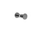 Sanco Glass Door Accessories Διπλό Πόμολο / Άγκιστρο Wenge ανάγλυφο SET-GL0670-Α75