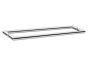 Sanco Glass Door Accessories Διπλή Λαβή / Πετσετοθήκη Μόκα ματ SET-GL0715-M103
