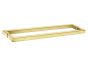 Sanco Glass Door Accessories Διπλή Λαβή / Πετσετοθήκη Μόκα ματ SET-GL0723-M103
