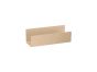 Sanco Shelves Ράφι 30cm Wenge ανάγλυφο SH-0502-W30-Α75