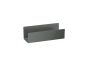 Sanco Shelves Ράφι 30cm Wenge ανάγλυφο SH-0502-W30-Α75
