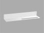 Sanco Shelves Ράφι με Πετσετοθήκη Μαύρο ματ SH-0505-Μ116